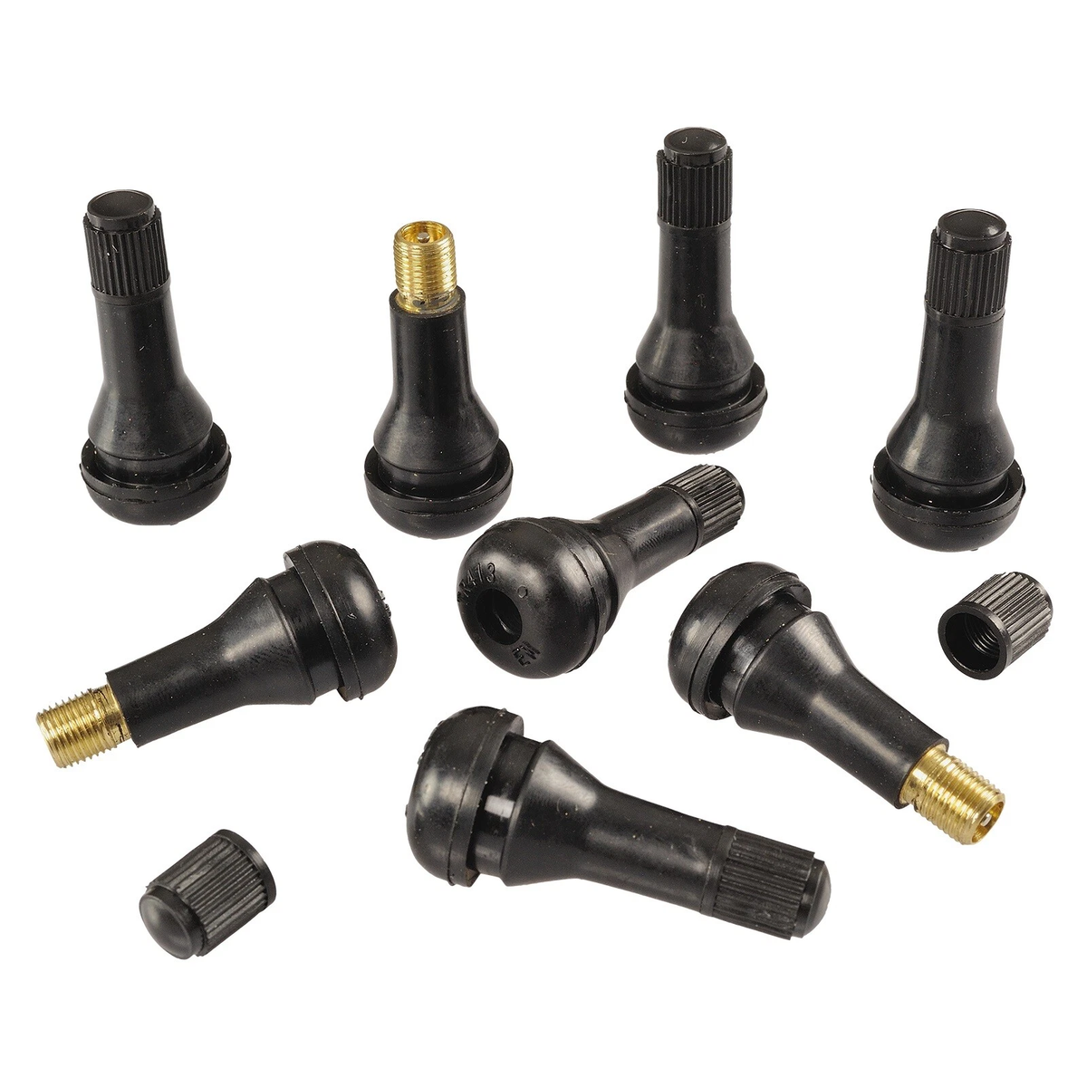 Gummiventile 25x TR412 418 50x TR413 TR414 Snap-In PKW Reifen Ventil Felgen