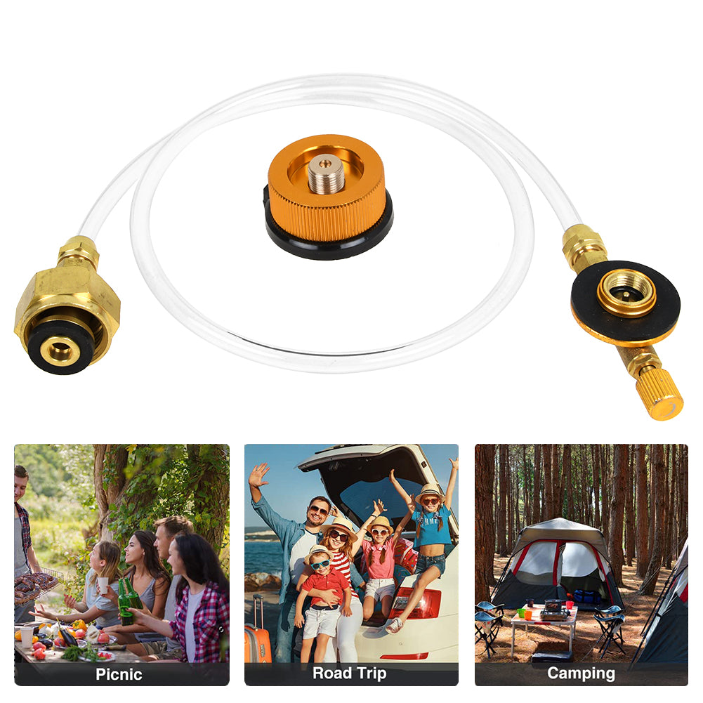 Gastank Adapter Kit Schlauch Anschluss Gaskartusche