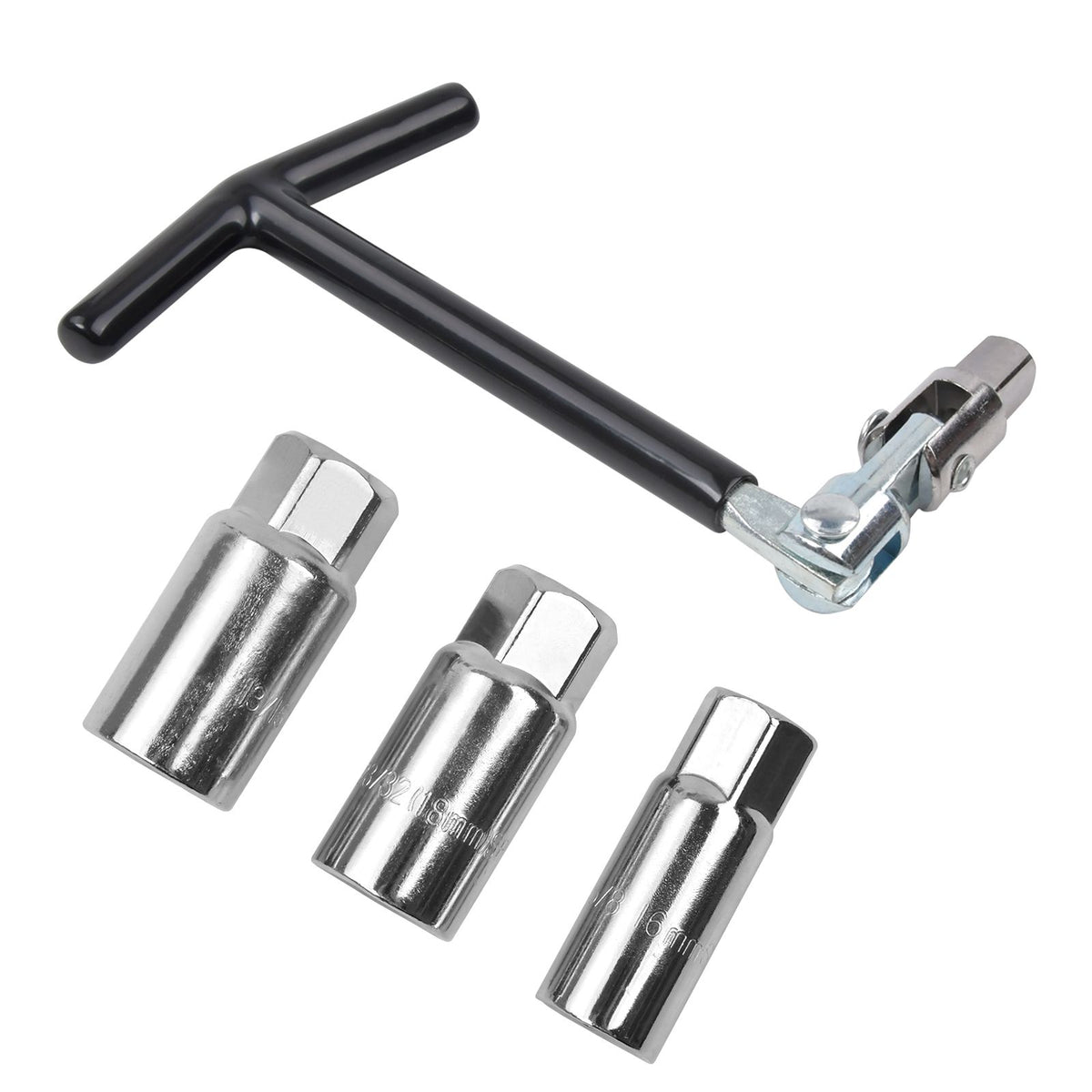 Zündkerzenschlüssel Satz 16 18 21 mm PKW Motorrad Zündkerze Nuss