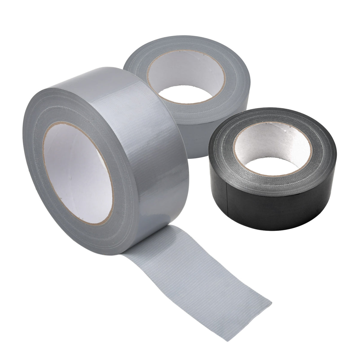 Gewebeband 50m silber oder schwarz Panzertape Panzerband Klebeband