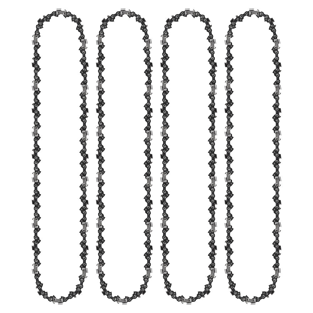 4 x Sägekette 18" 45cm 0,325 (1,5mm) 72 Glieder für Motorsäge
