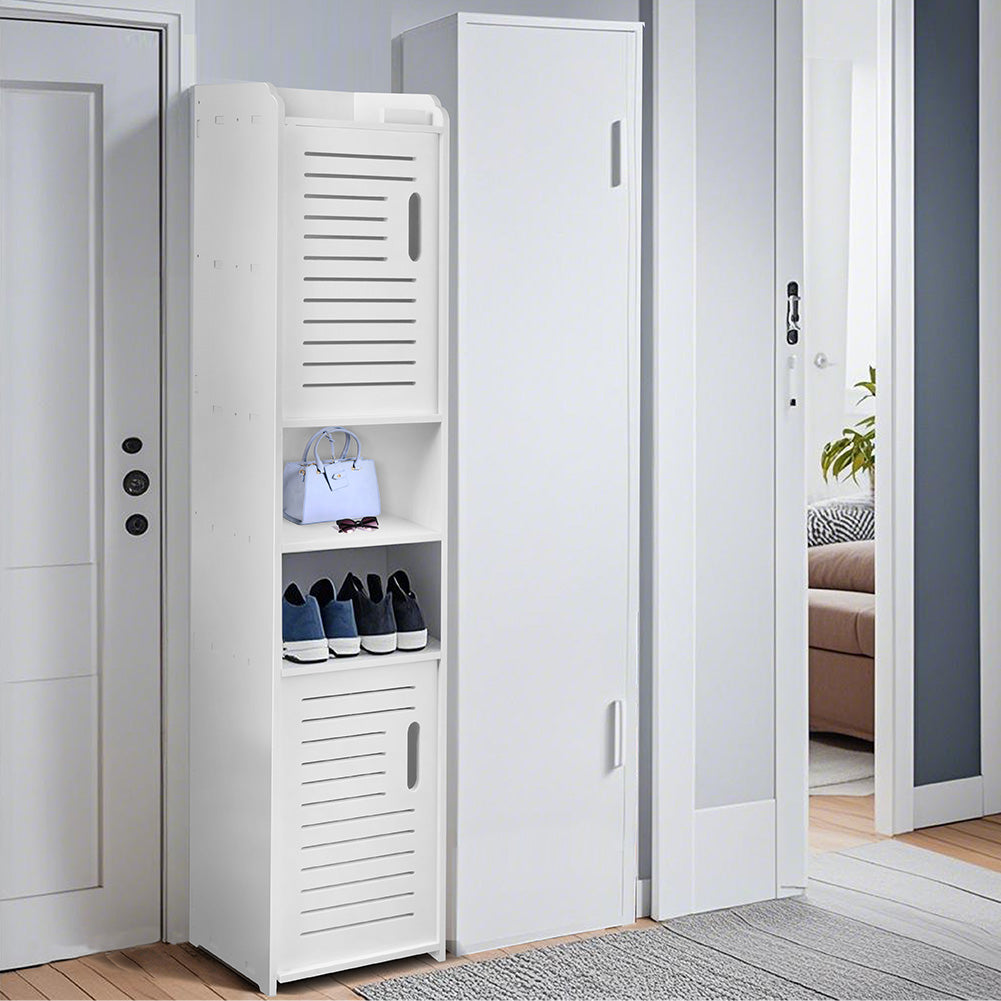 Hochschrank Badezimmerschrank Badschrank Badregal 5 Ebenen