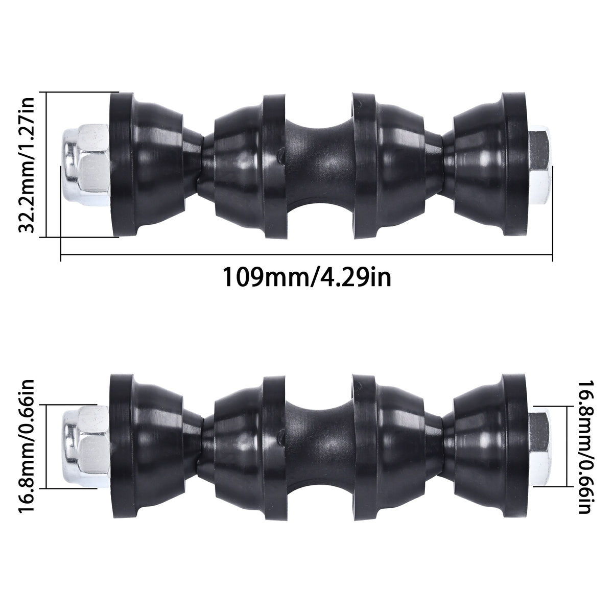 2x KOPPELSTANGE HINTEN FÜR FORD C-MAX FOCUS C-MAX FOCUS