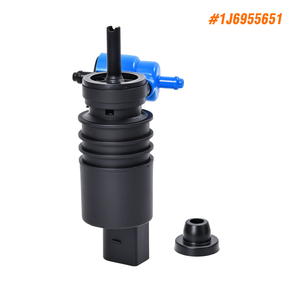 WASCHWASSERPUMPE Scheibenreinigung 1J6955651 für MERCEDES W168 W169 VW