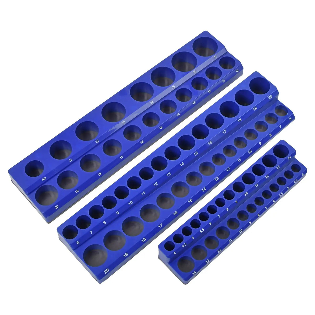 1/4" 3/8" 1/2" Steckschlüssel Organizer Magnethalter Nusshalter Stecknussleiste