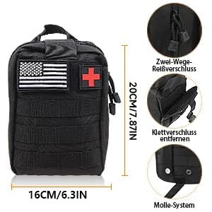 Außen Notfall Survival Kit im Freien, Erste-Hilfe-Set