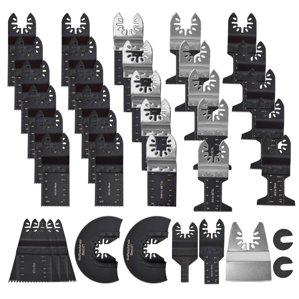 37 Stk Sägeblatt Multifunktionswerkzeug Zubehör Multitool
