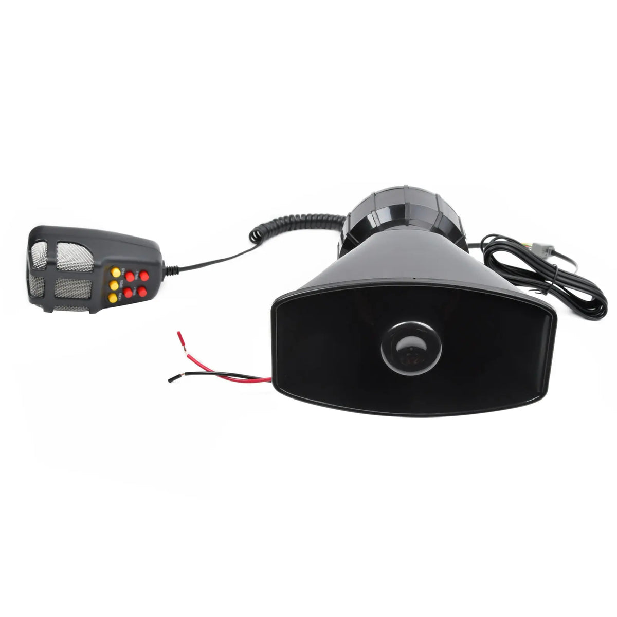 12V 7-Klang Laute Horn Hupe Autohorn Lautsprecher Sirene