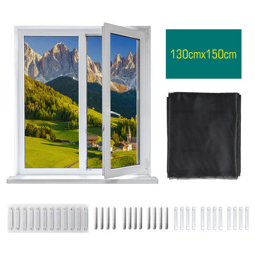 Hochwertiges Fliegengitter für Fenster – 12 Magneten