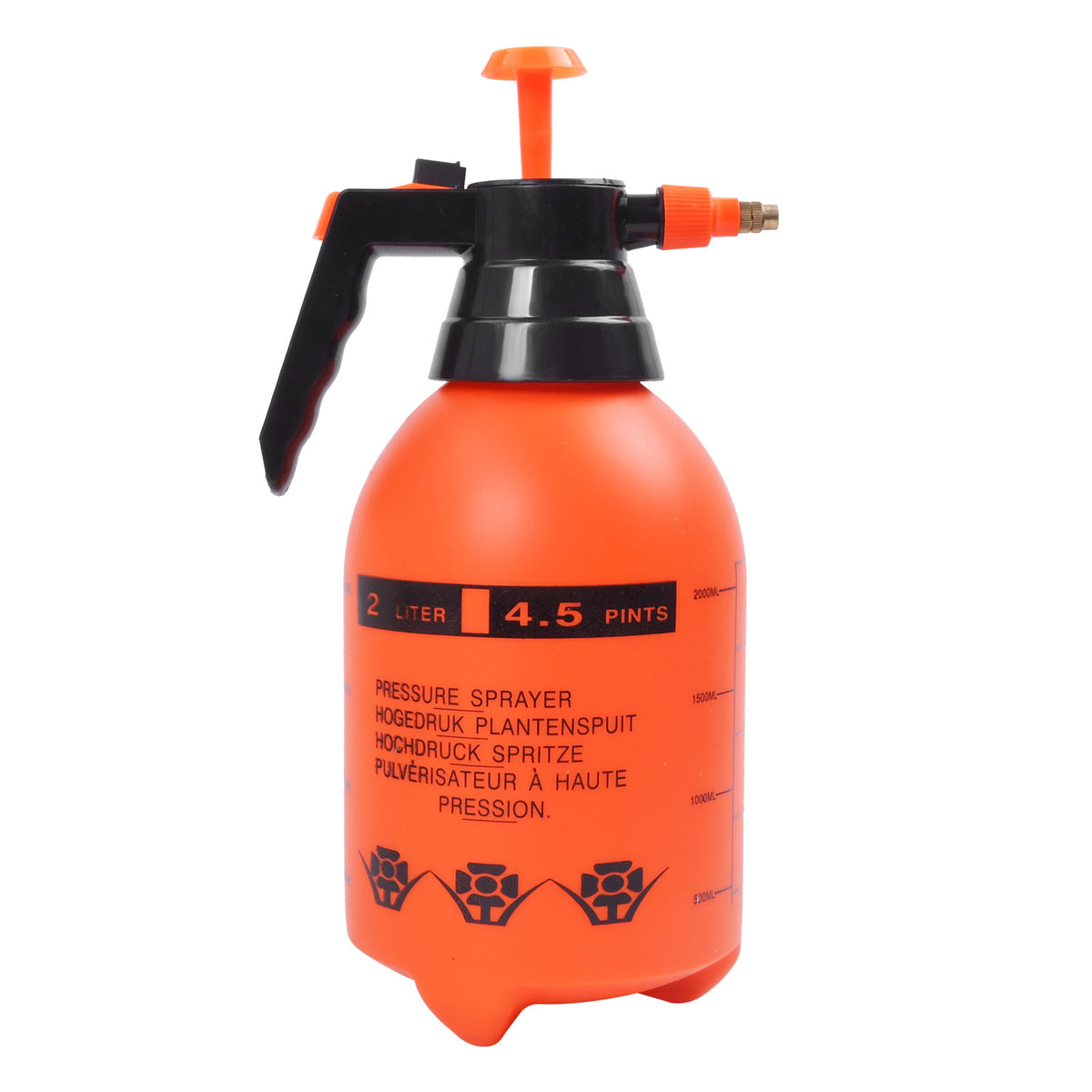 Pumpsprühflasche Druckpump-Zerstäuber Handsprüher Pumpe 2L