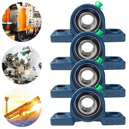 4 Stück UCP 205 für 25 mm Welle, Gehäuselager, Stehlager