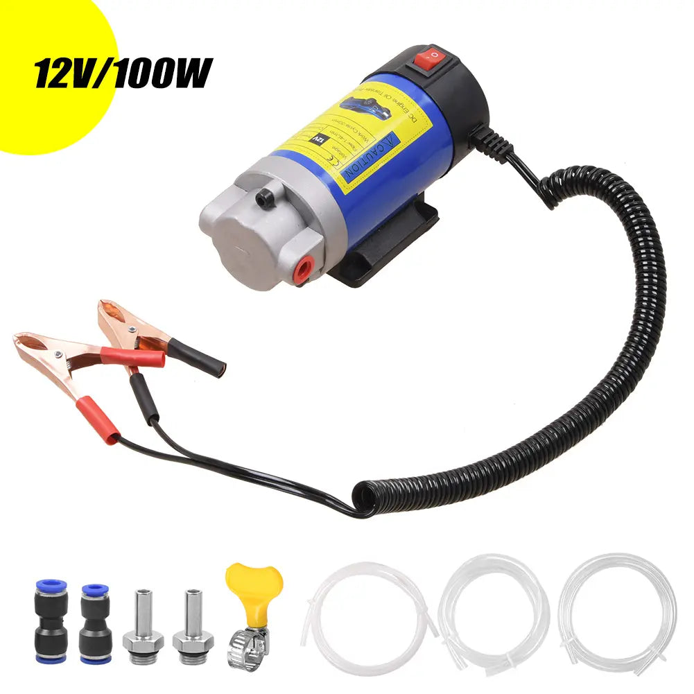 12V 100W Absaugpumpe Ölabsaugpumpe Ölpumpe Ölwechselpumpe 1-4L/min