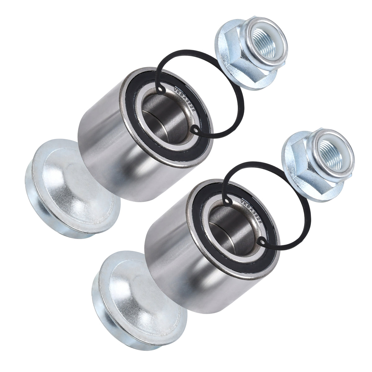 2x RADLAGER SATZ HINTEN FÜR DACIA SANDERO RENAULT CLIO