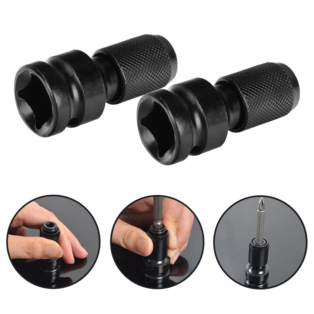 3pcs Schlagschrauber Adapter 1/2 in - 1/4 in Nuss