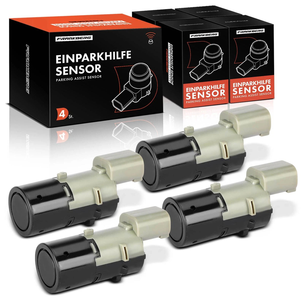 4x Parksensor PDC Sensor Vorne Hinten für BMW 5er E39 E46 E53 E60 E61