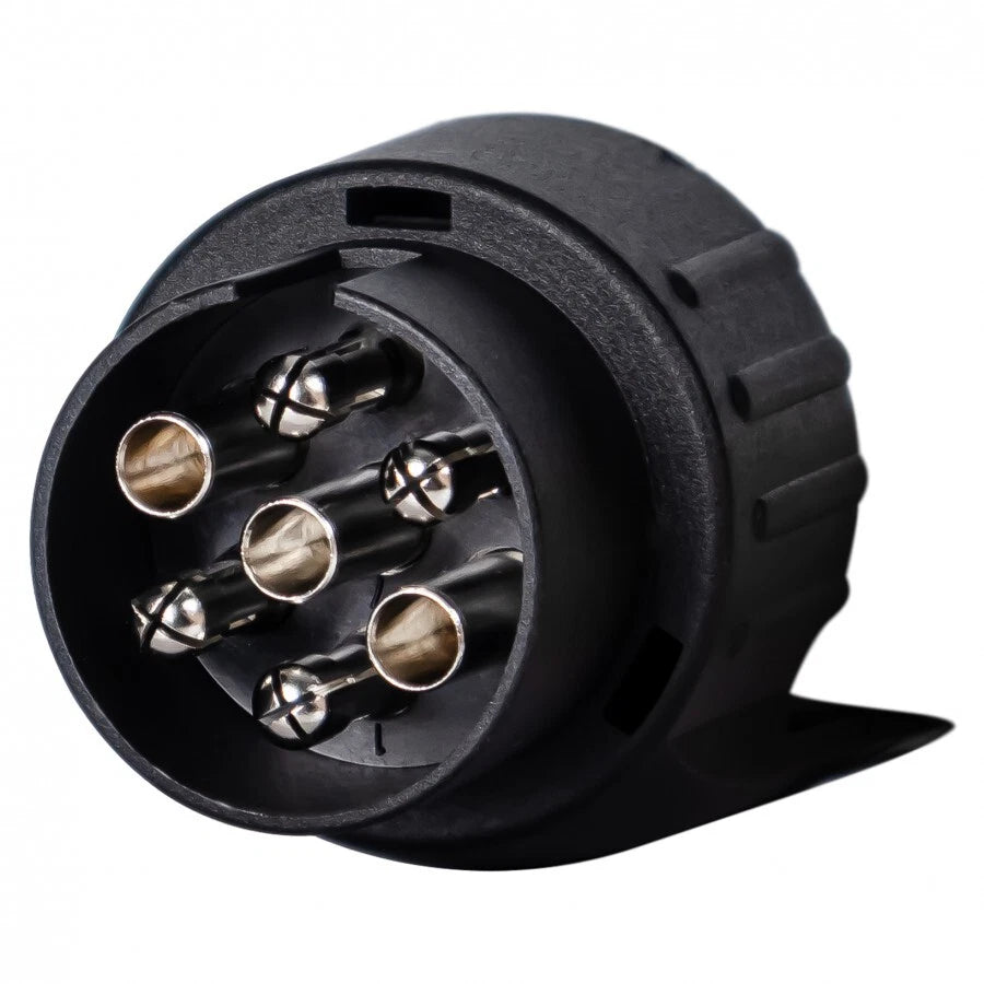 Anhänger Adapter 7 auf 13 polig 12V Anhängerkupplung Stecker AHK Kurzadapter
