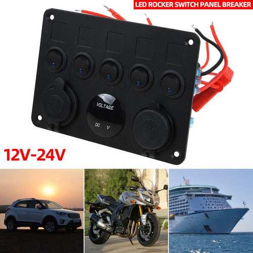 12V Auto Zigarettenanzünder Steckdose mit Dual USB Ladegerät