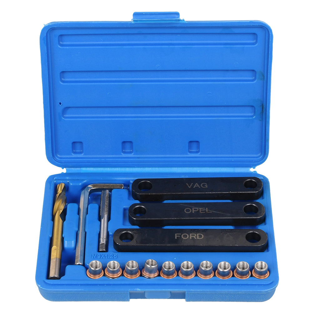 Reparatur-Set Gewindebuchsen M9x1.25 für Bremssattel-Führungsbolzen