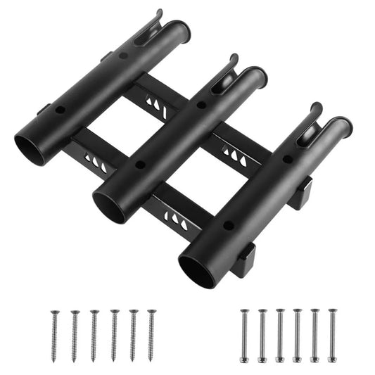 2X 3er Rutenhalter Rod Holder Angelrutenhalter Bootsrutenhalter