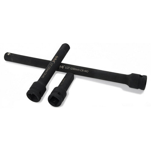 3x Kraft-Verlängerung 1/2" Antrieb Schlagschrauber 75-125-250mm