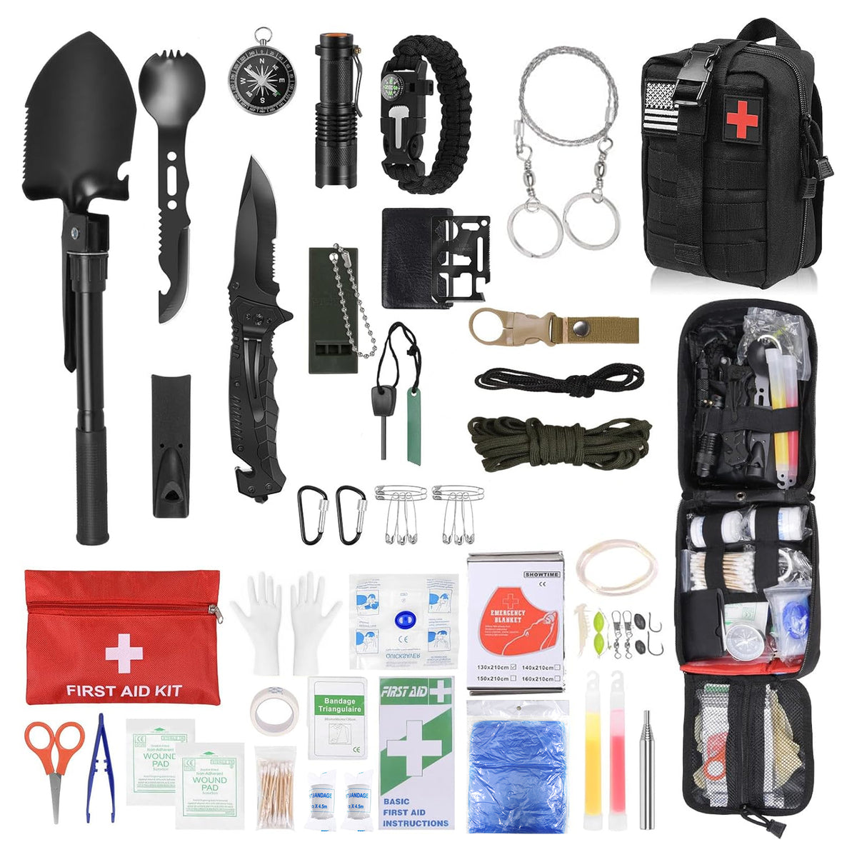 Außen Notfall Survival Kit im Freien, Erste-Hilfe-Set