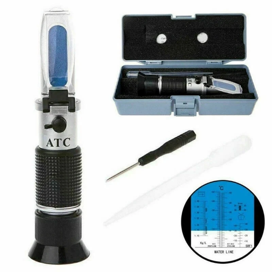 ATC Glykol Refraktometer Auto Frostschutzmittel Batterie Kühlmittel Tester