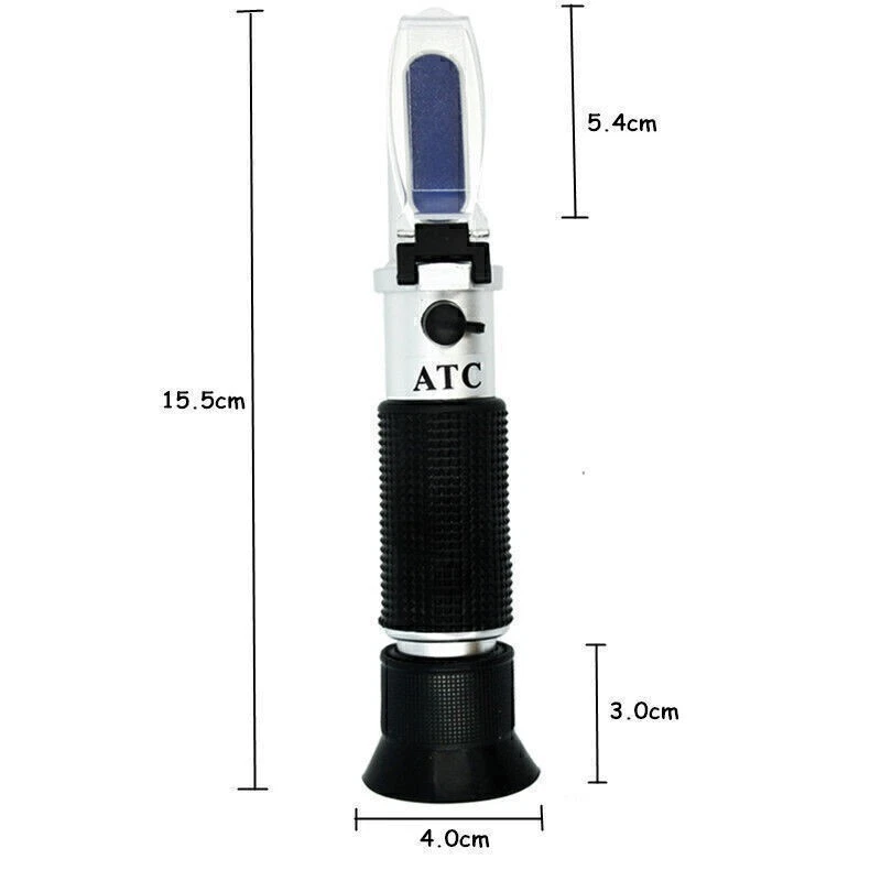 ATC Glykol Refraktometer Auto Frostschutzmittel Batterie Kühlmittel Tester