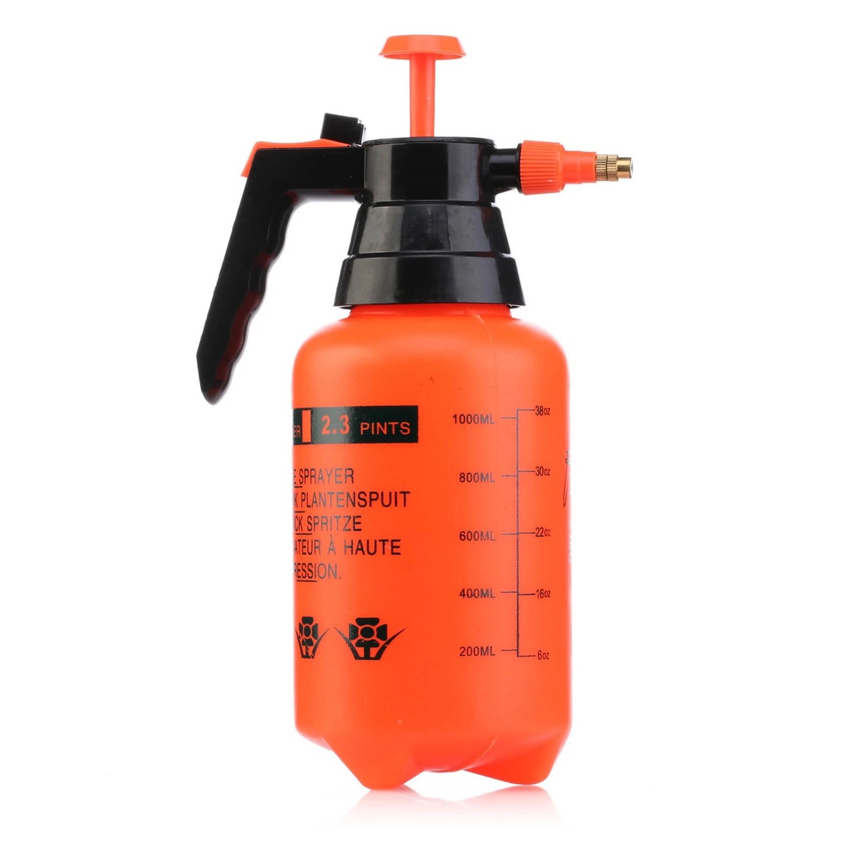 Pumpsprühflasche Druckpump-Zerstäuber Handsprüher Pumpe 1L 1866A0003