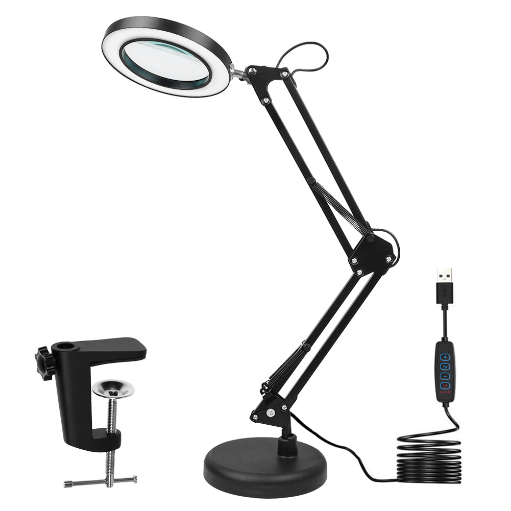Lupenleuchte 8X Dioptrien Arbeitsleuchte Lupenlampe Lupe Licht