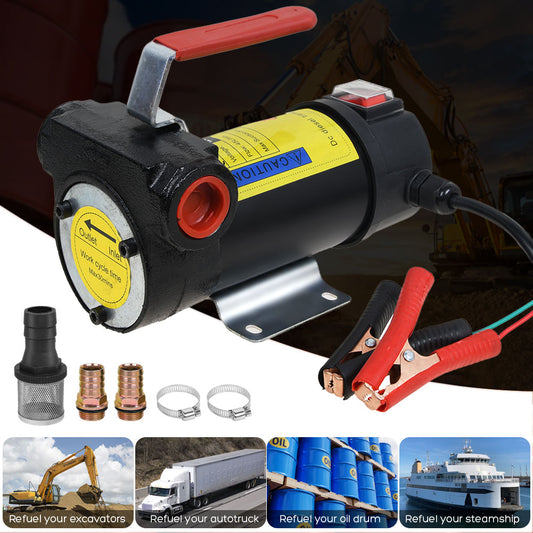 12V Ölabsaugpumpe Dieselpumpe Ölpumpe Kraftstoffpumpe Ölwechsel