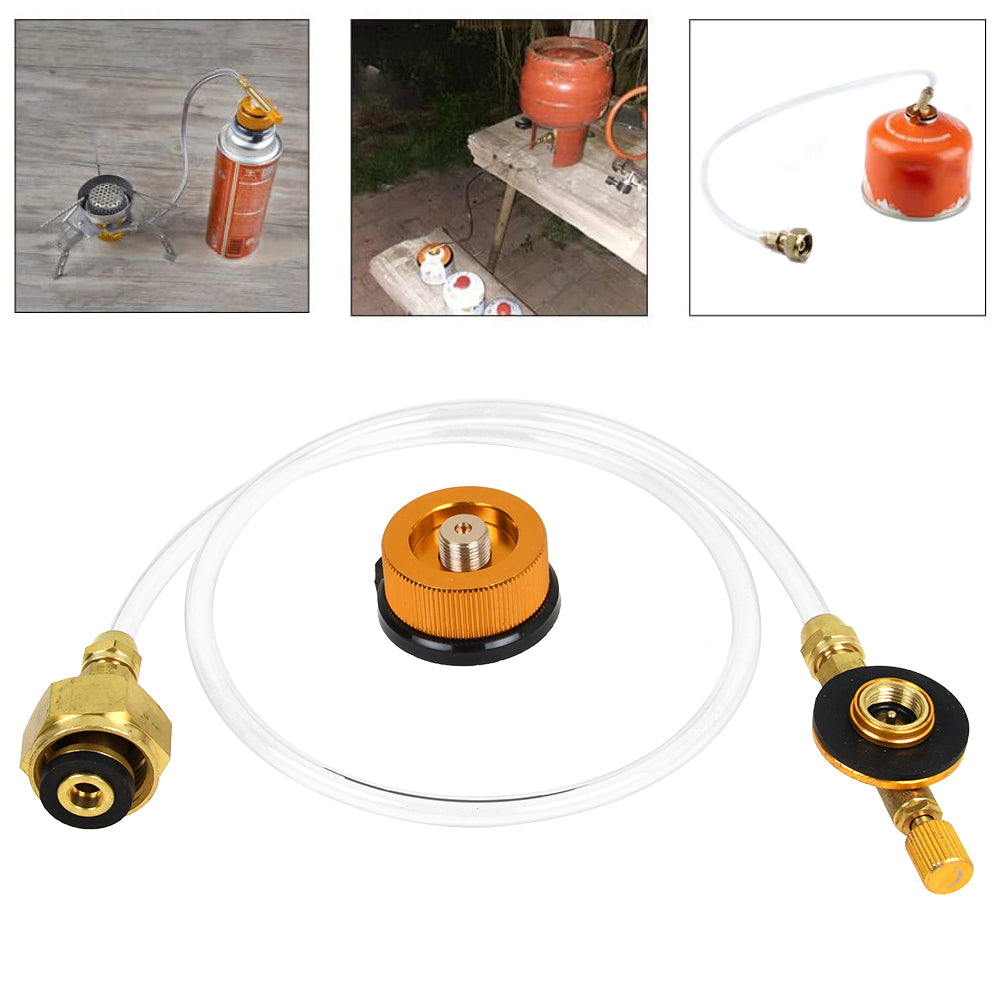 Gastank Adapter Kit Schlauch Anschluss Gaskartusche