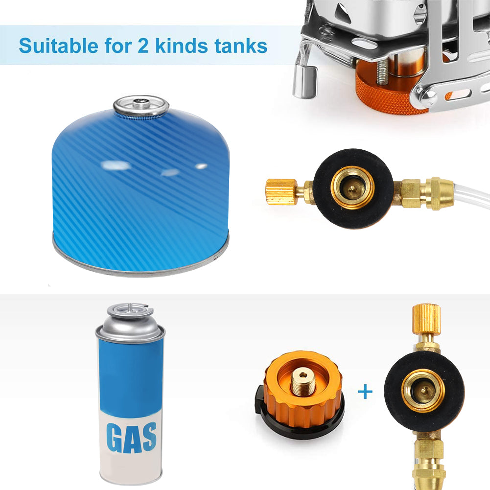 Gastank Adapter Kit Schlauch Anschluss Gaskartusche