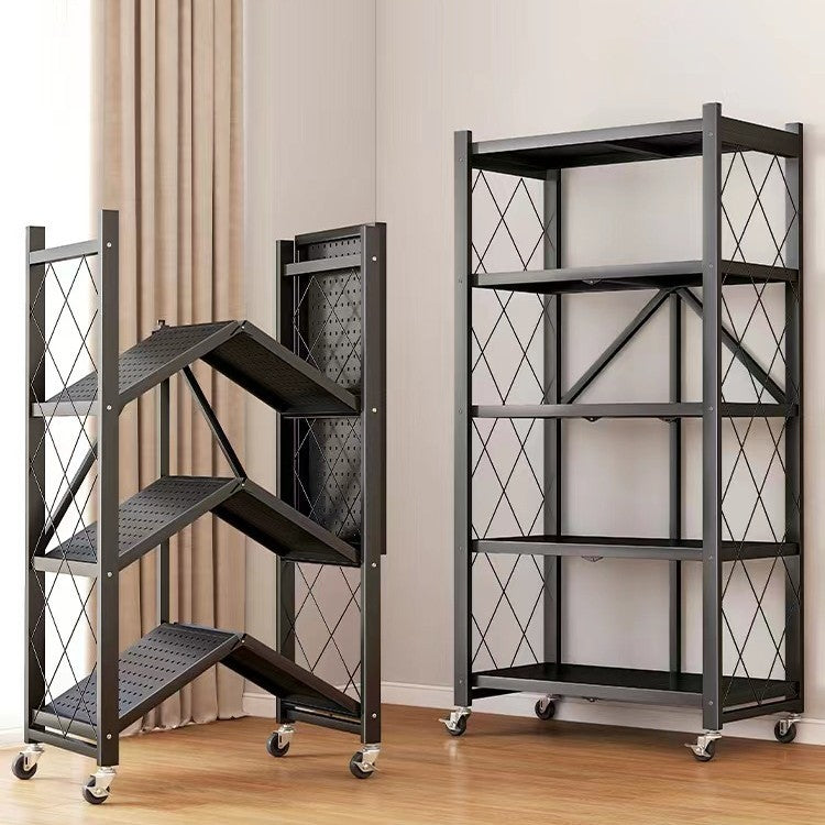 Faltbare Metallregale mit 3 Ebenen, Lagerregal
