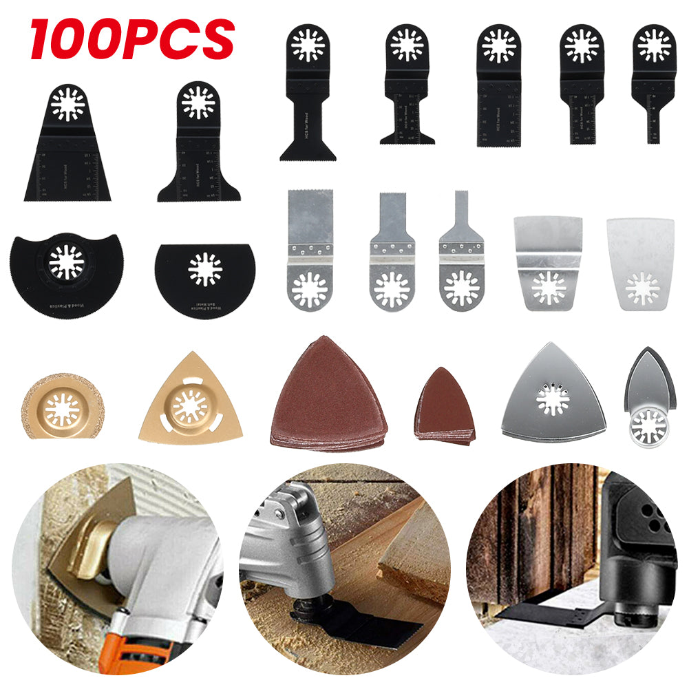 100X Multifunktionswerkzeug Zubehör Für Fein Bosch Makita