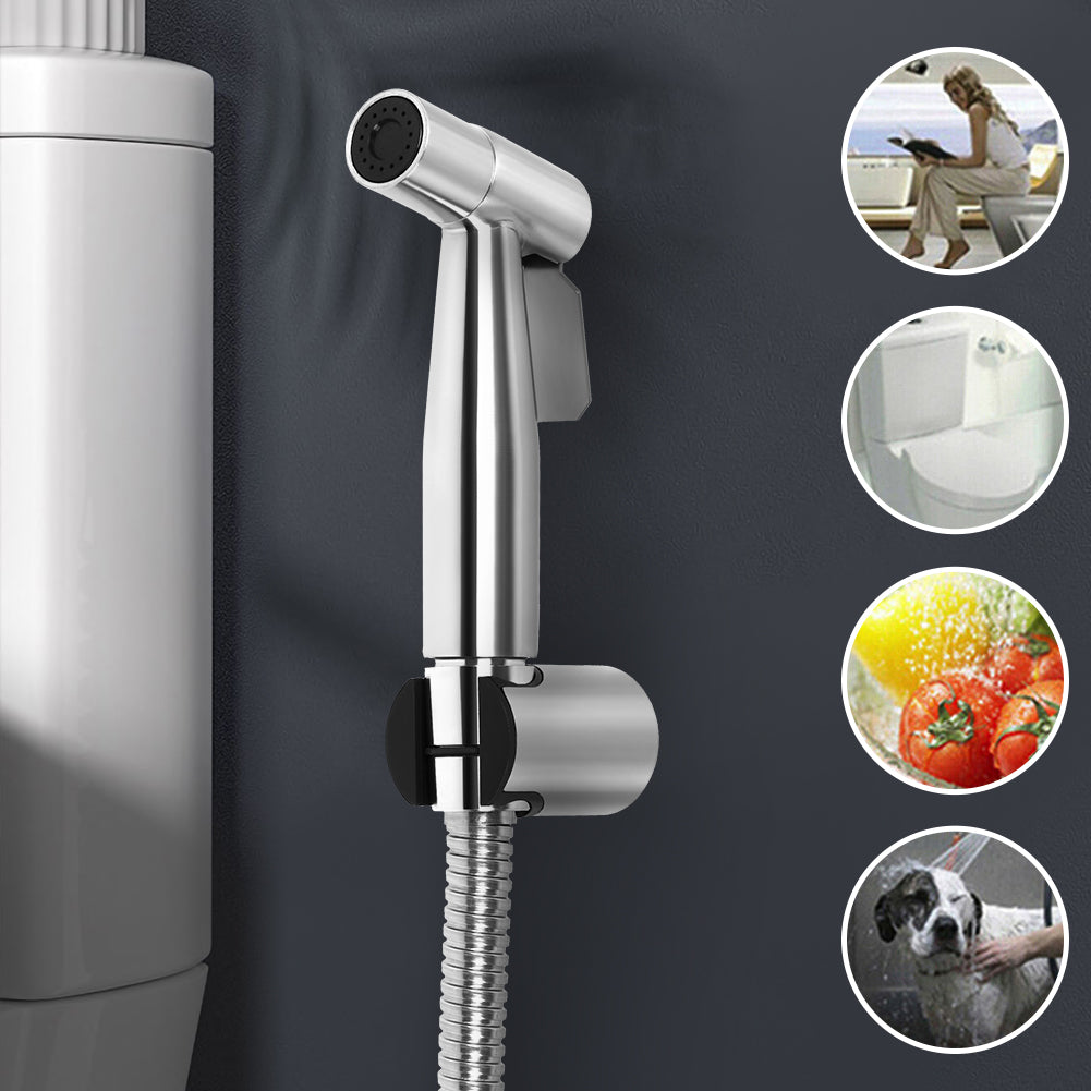 Bidet Brause & Halter Edelstahl WC Hand Duschkopf Intim Hygiene