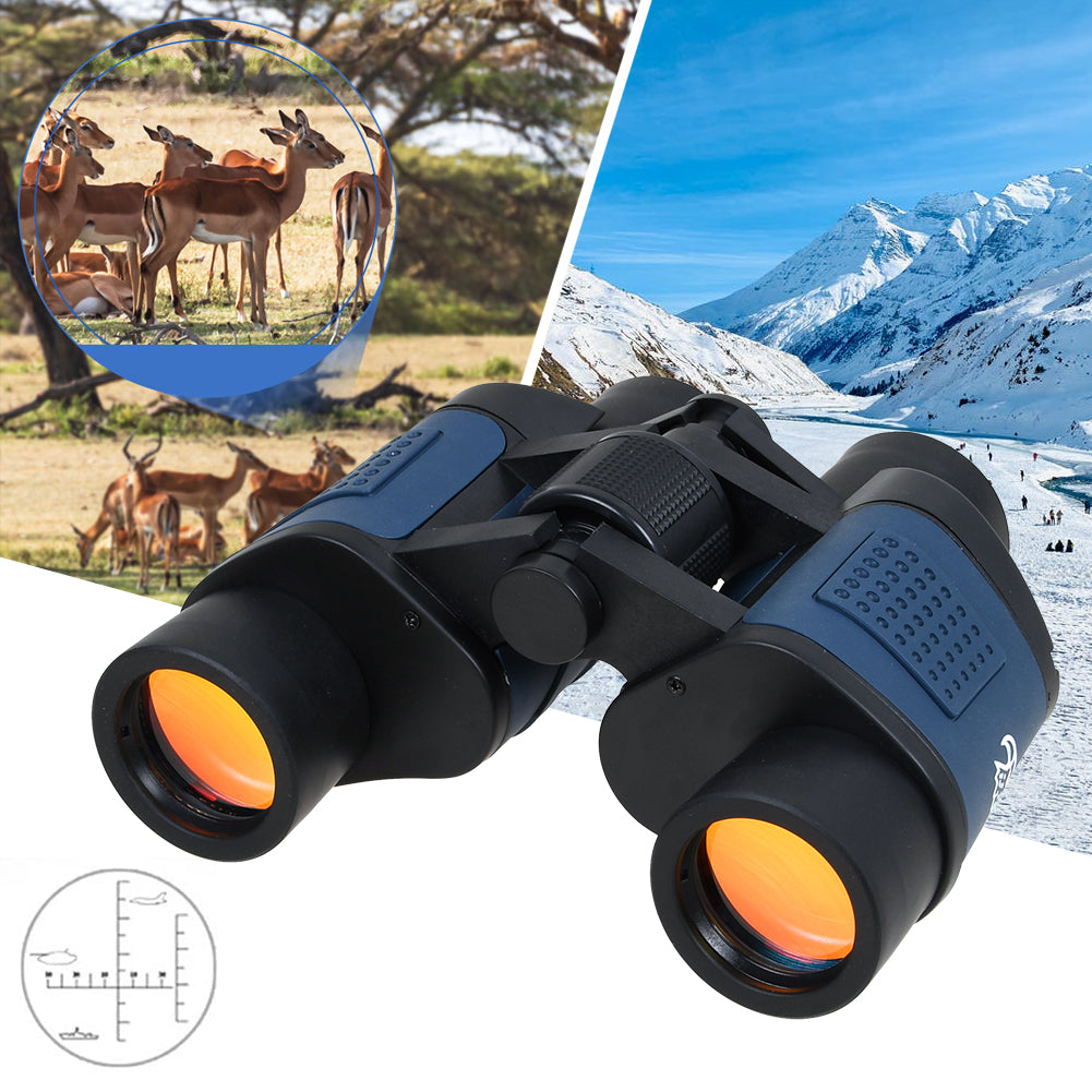 60x60 HD Fernglas Feldstecher 3KM Nachtsicht