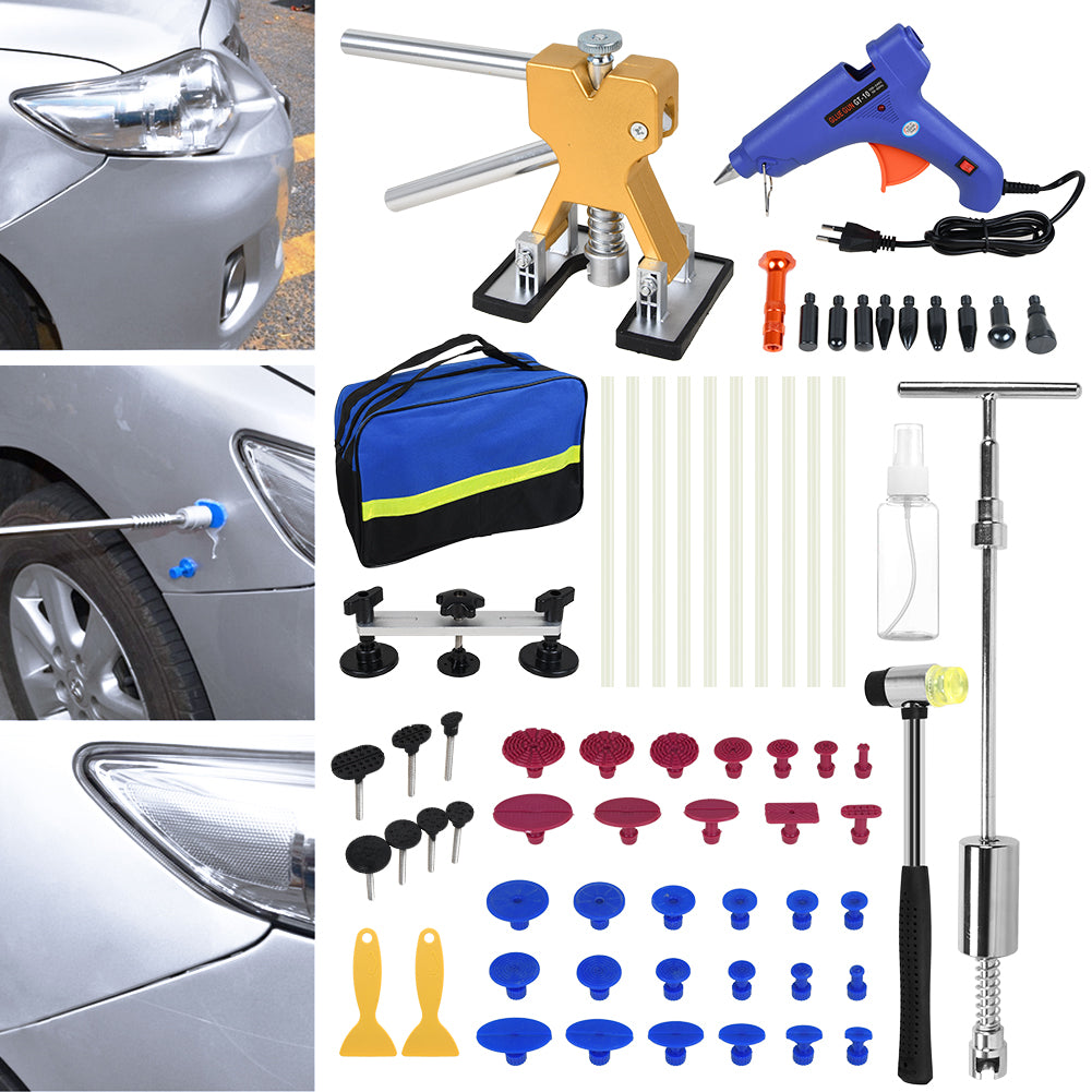 66Tlg. Ausbeulwerkzeug Auto Beulen Reparatur Set Dellenlifter