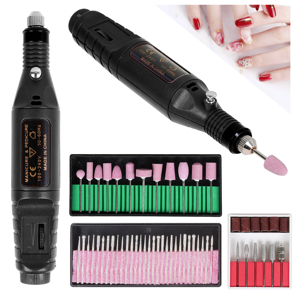 56 Stück Maniküre Profi Elektrisch Nail Art Nagelfräser Nagelfeile