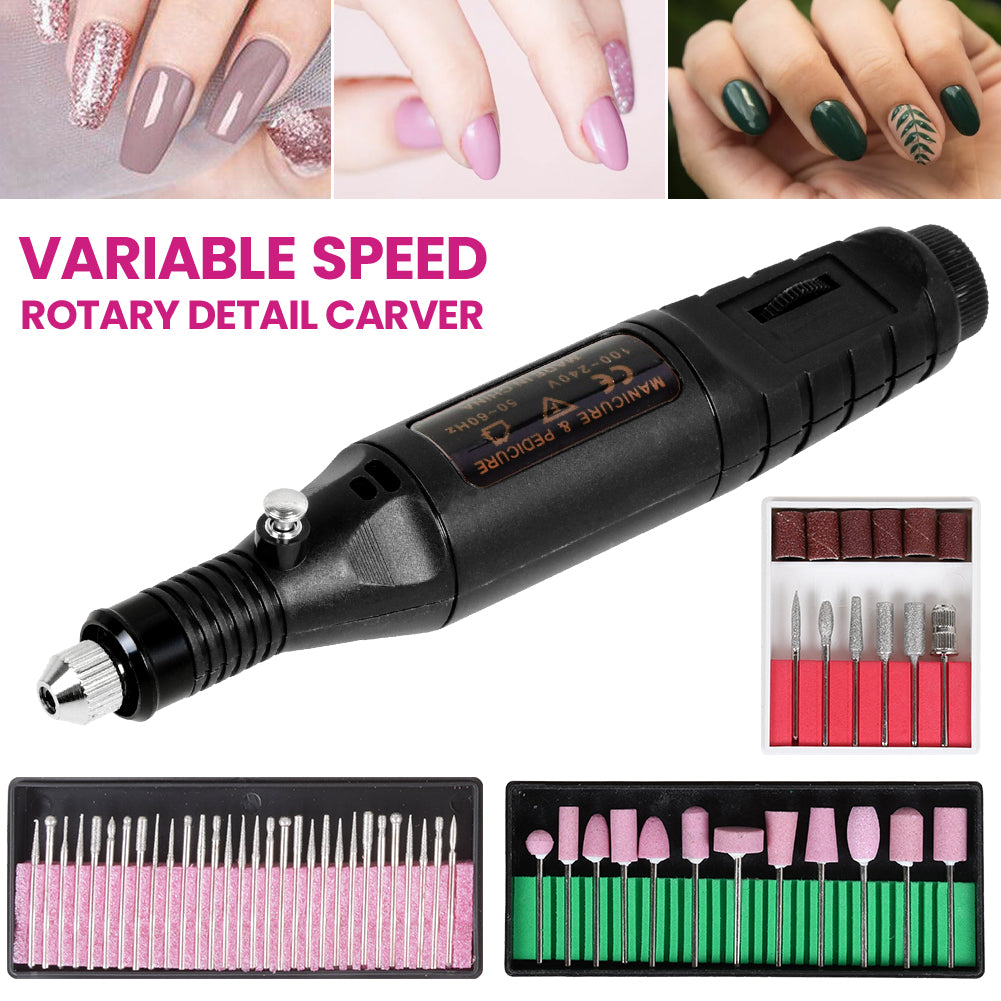 56 Stück Maniküre Profi Elektrisch Nail Art Nagelfräser Nagelfeile