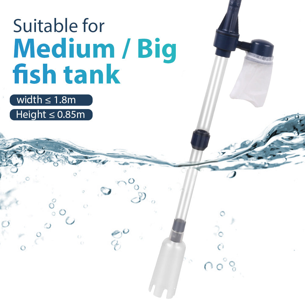 Elektrische Aquarium Wasserwechsel Set Mulmsauger Kiesreiniger