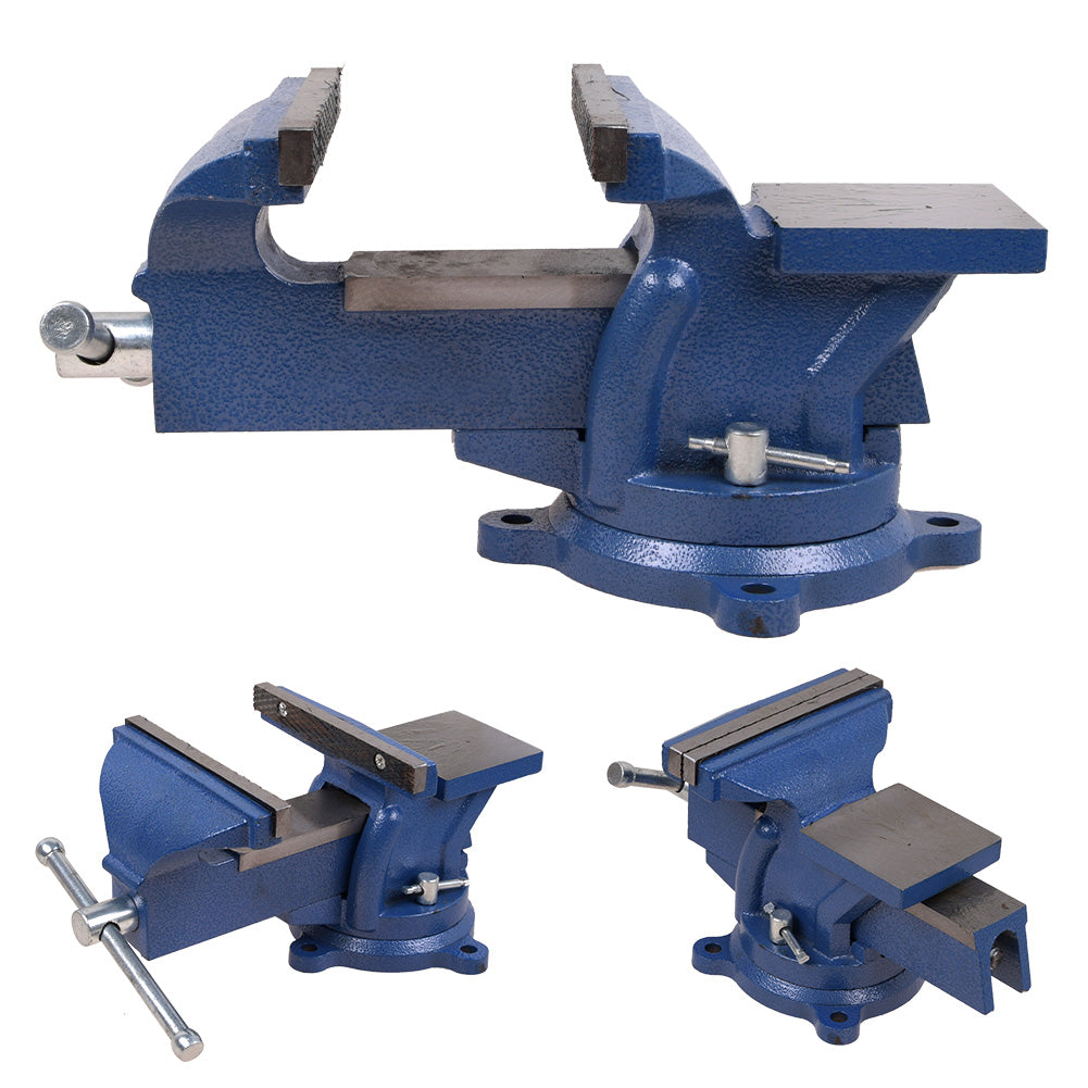 Schraubstock Amboss 360° drehbar Drehteller Werkbank