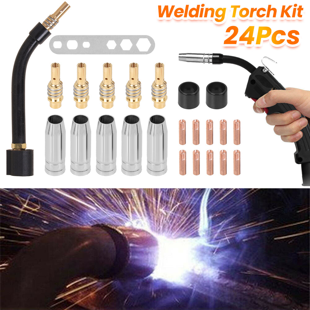 24tlg Verschleissteile Set MB15/150 Stromdüse Gasdüse MIG/MAG
