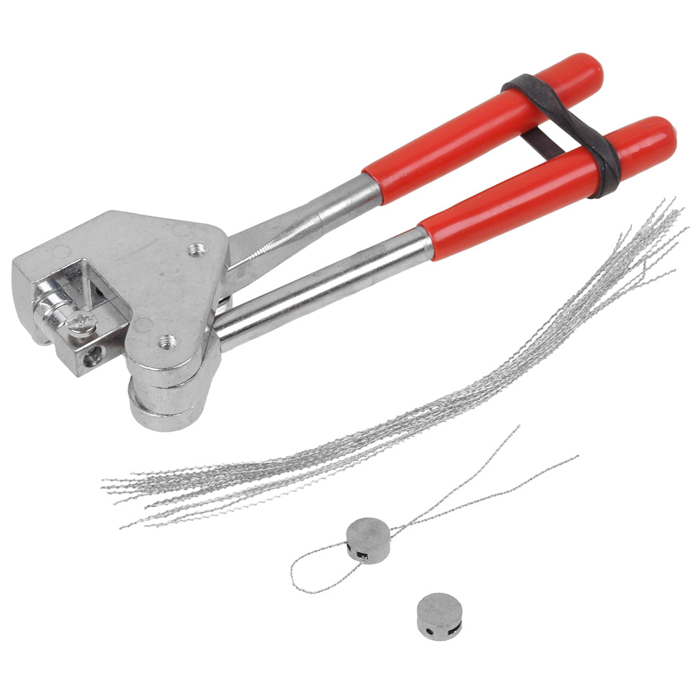 Plombenzange Bleiplombenzange Stahl + 20 Plombendrähte