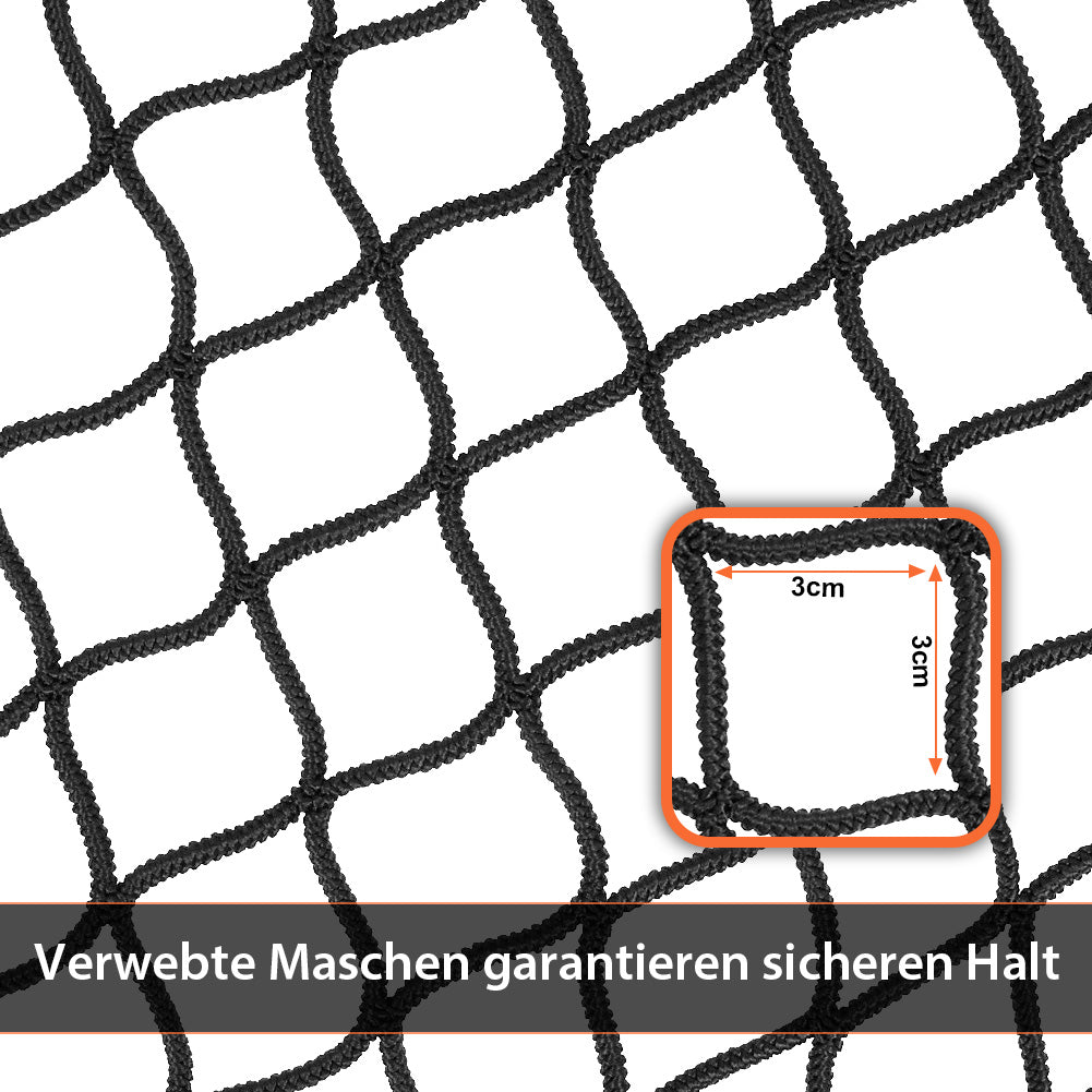 Anhängernetz Dehnbar für Anhänger der Größen 1,5x2 m bis 2x3 m