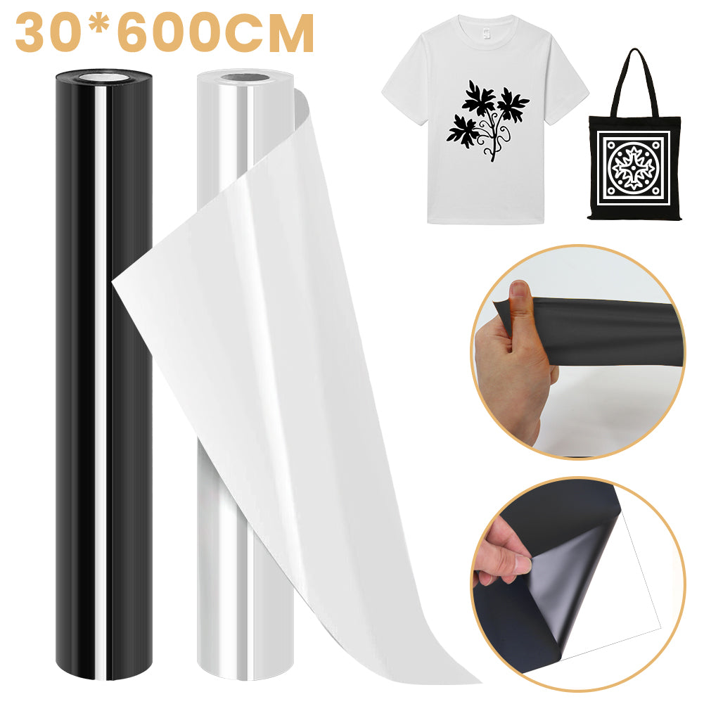 Flexfolie Textilfolie Bügelfolie Plotterfolie 30x600cm für T-Shirt