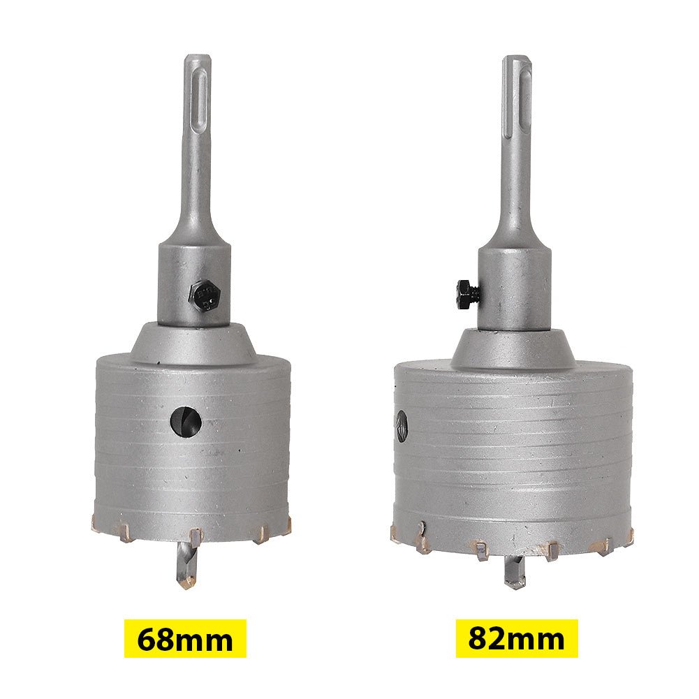 Bohrkrone Dosenbohrer 68mm 82mm SDS Plus Dosensenker Komplettset