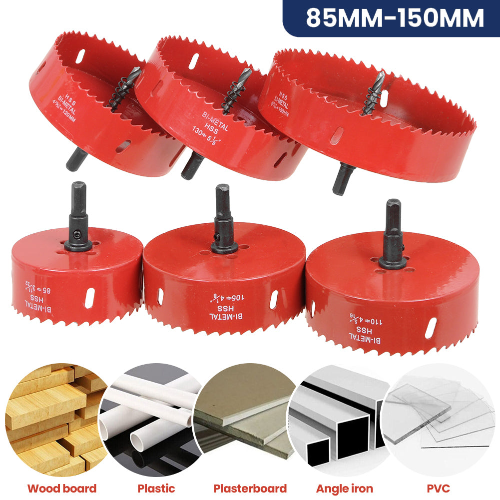 85mm-150mm M42 HSS Bi Metall Lochsäge Bohrkrone Bohrer