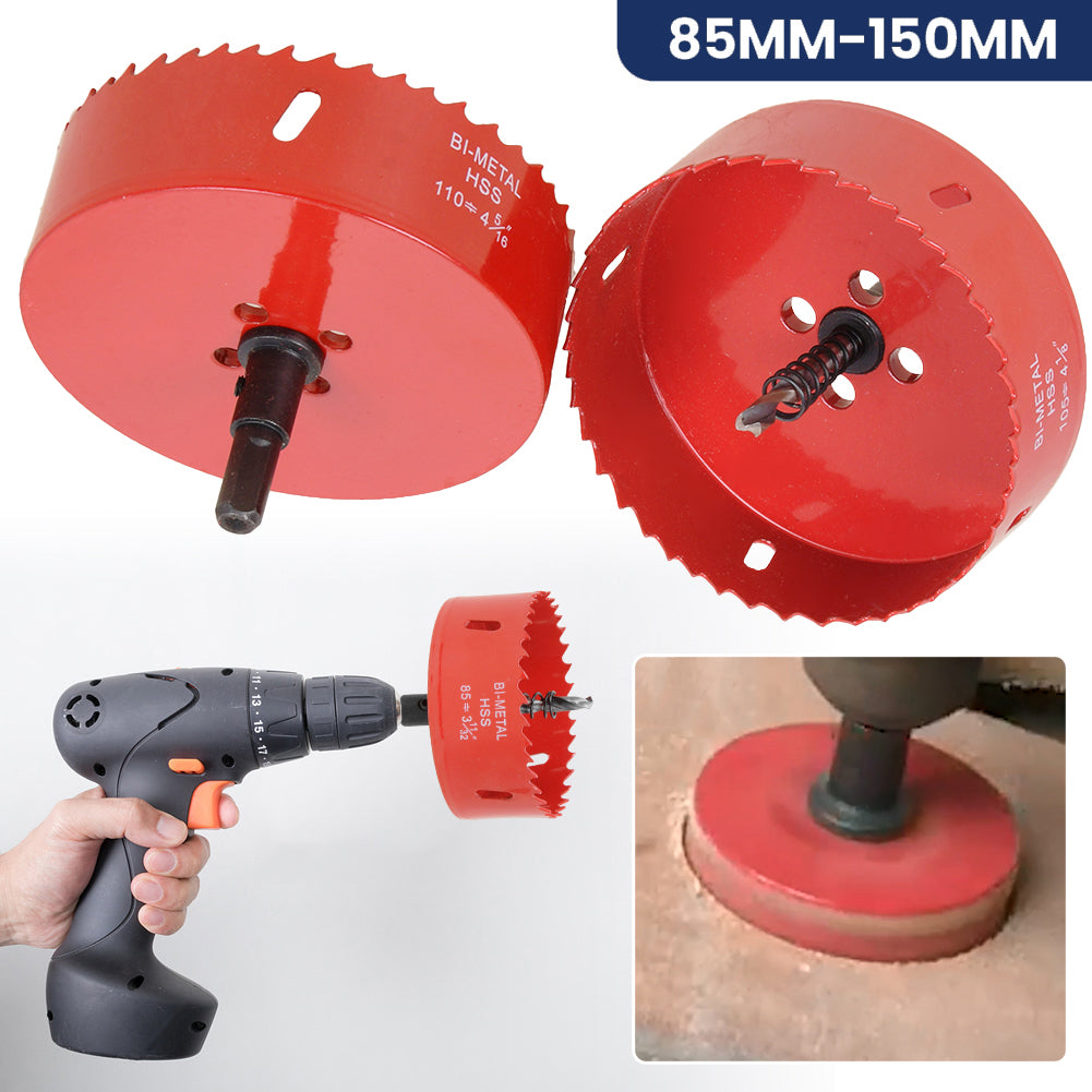 85mm-150mm M42 HSS Bi Metall Lochsäge Bohrkrone Bohrer