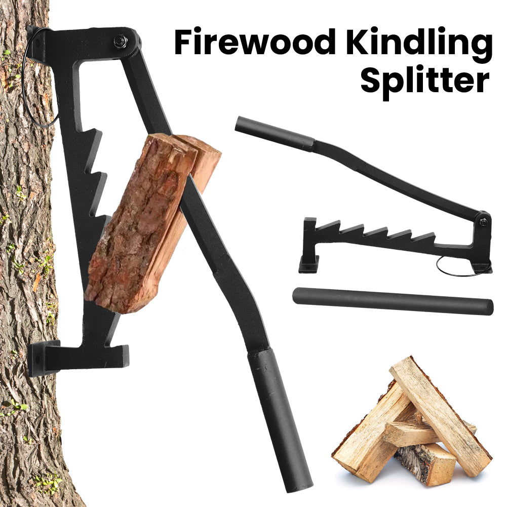 Wandmontierter Holzspalter