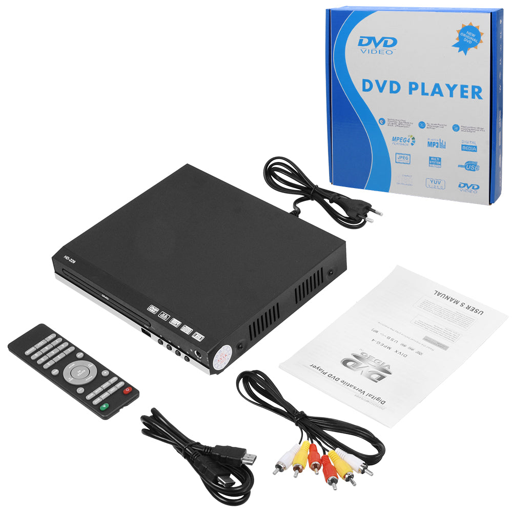 CD DVD UHD Spieler mit HDMI USB AV Anschluss Mit Fernbedienung
